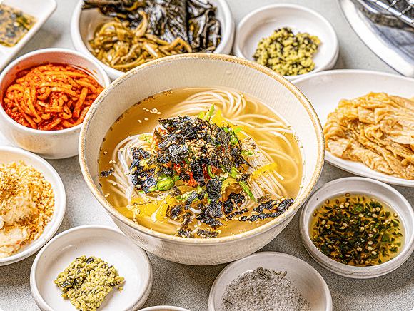 갈매기대도 곁들임