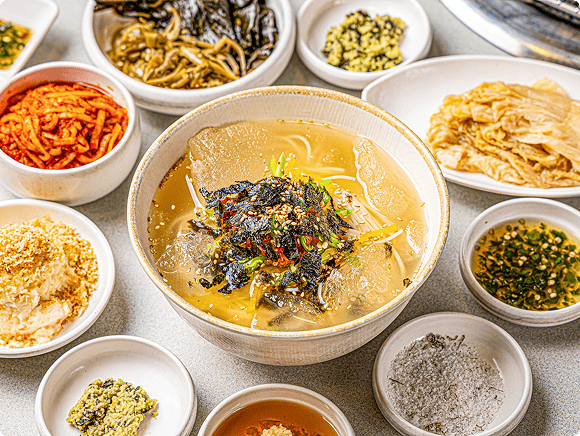 갈매기대도 곁들임