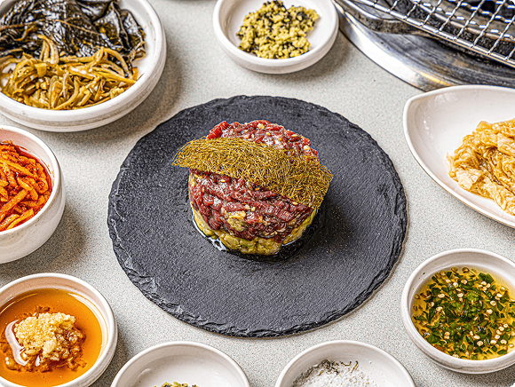 갈매기대도 곁들임