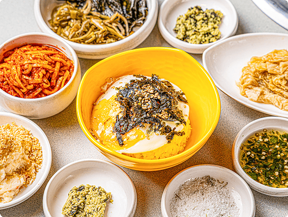 갈매기대도 곁들임